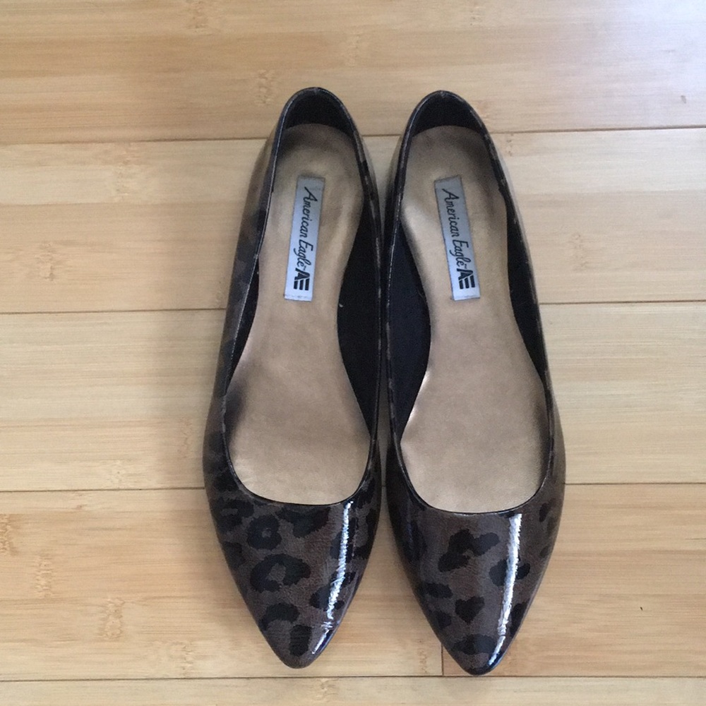 American Eagle Cheetah Print flats / size 8.5